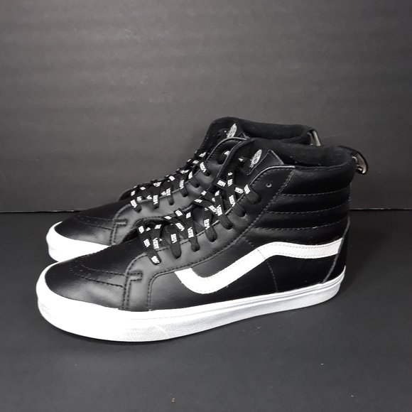 vans sk8 hi premium leather